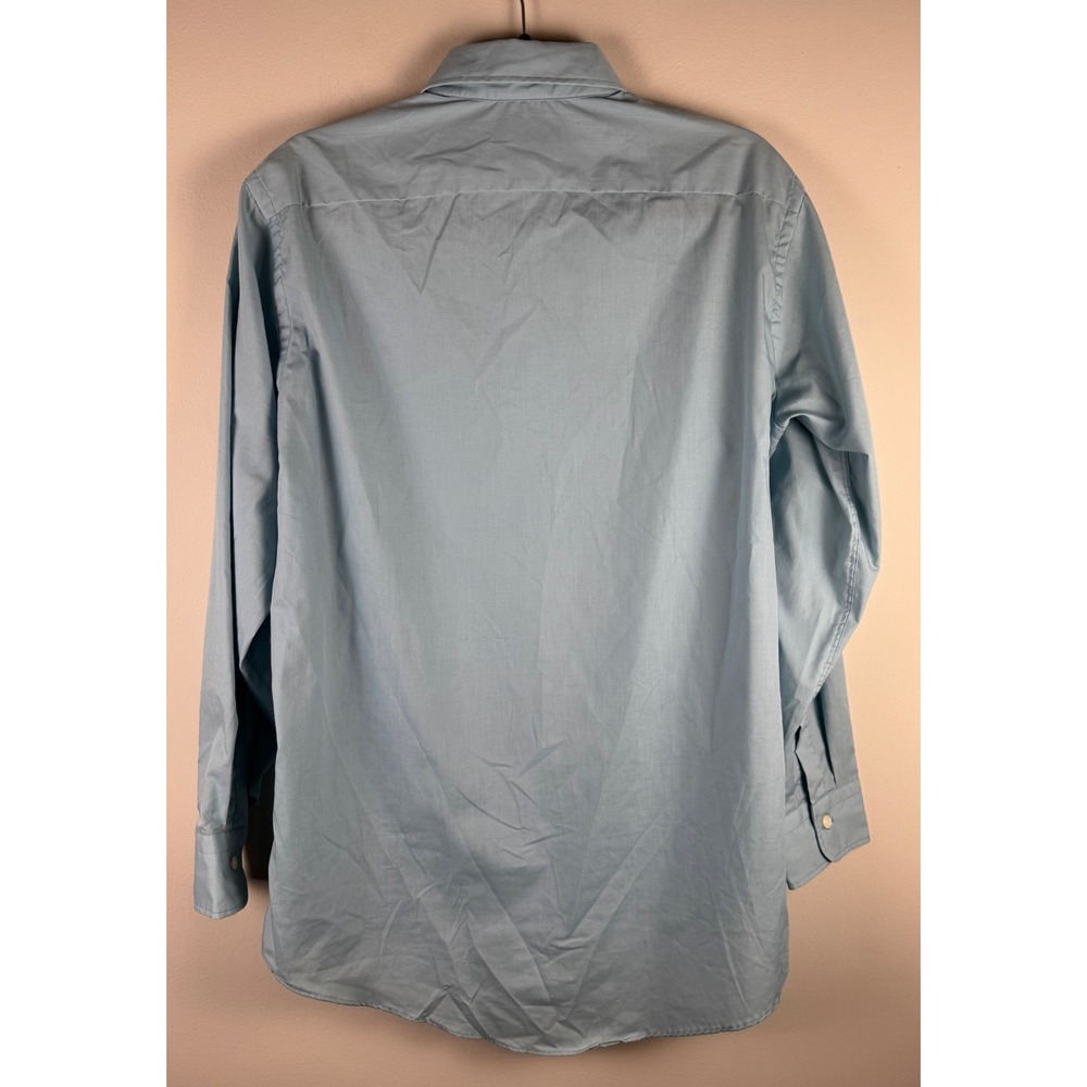 Christian Dior Monsieur Mens Light Blue Long Sleeve Button Down Shirt 15 32-33 - Picture 8 of 8